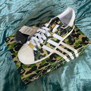 Adidas x Bape “Superstar 80s”